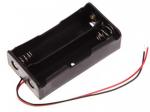 2 Li-ion 18650 Battery Holder